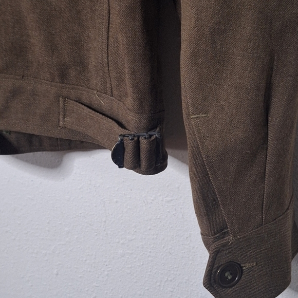 Vintage wool military jacket - Picture 6 of 8